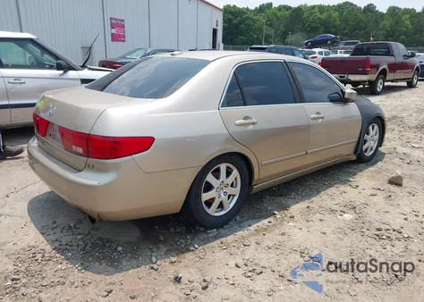 2005 Honda Accord 3.0 Ex from USA, damaged, VIN 1HGCM66535A014145